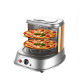 2 Ebenen Mode Design Glas Tür Pizza Maker